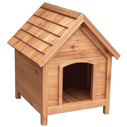 Solid Cedar Doghouse